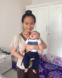Chị Xuân Tường thích sự chu đáp, tận tình của điều dưỡng NQ