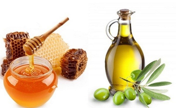 Sử dụng dầu oliu và mật ong để phòng ngừa rạn da cho bà bầu