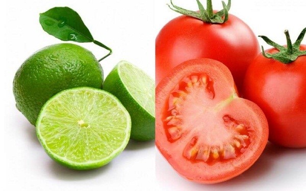 Trị mụn lưng cho bà bầu bằng cà chua và nước cốt chanh