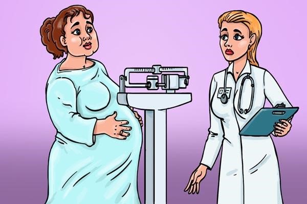 Mẹ tăng cân quá nhiều sẽ không tốt cho thai nhi