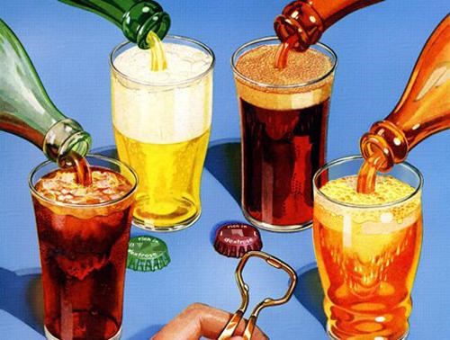 Các loại nước ngọt, nước có gas sẽ không tốt cho mẹ bầu