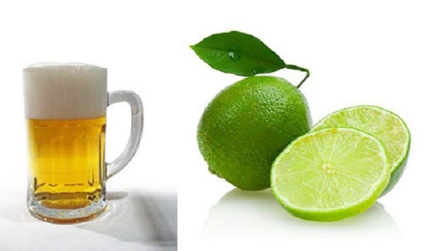 Mặt nạ bia và nước cốt chanh giúp chăm sóc da hiệu quả