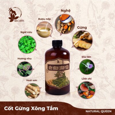 cốt gừng xông tắm onarebe