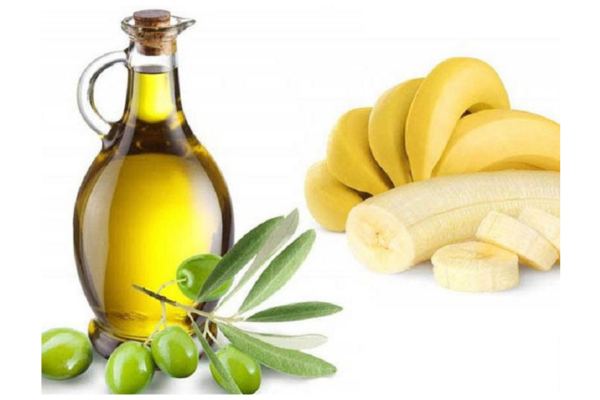 Mặt nạ chuối và dầu oliu